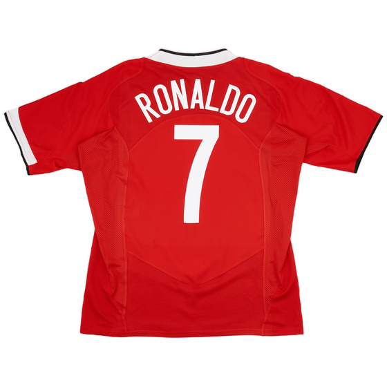 2004-06 Manchester United Home Shirt Ronaldo #7