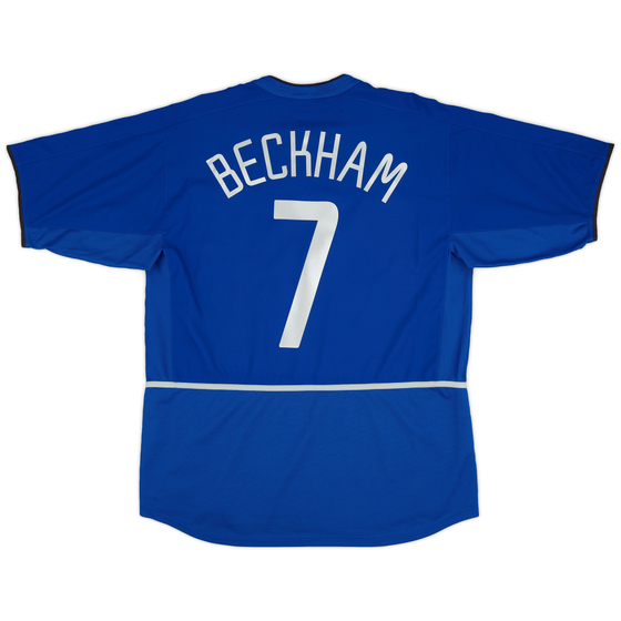 2002-03 Manchester United Third Shirt Beckham #7