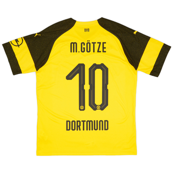 2018-19 Borussia Dortmund Home Shirt Götze#10 - 9/10 - (L)