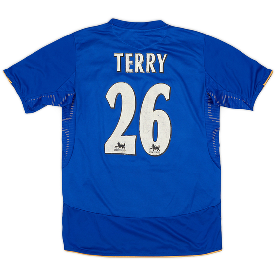 2005-06 Chelsea Centenary Home Shirt Terry #26 - 6/10 - (M)