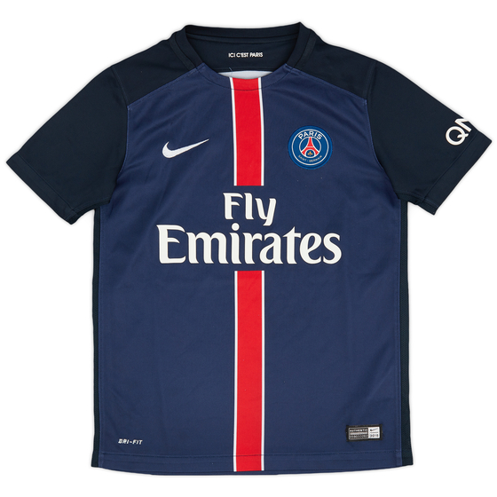 2015-16 Paris Saint-Germain Home Shirt - 8/10 - (M.Boys)