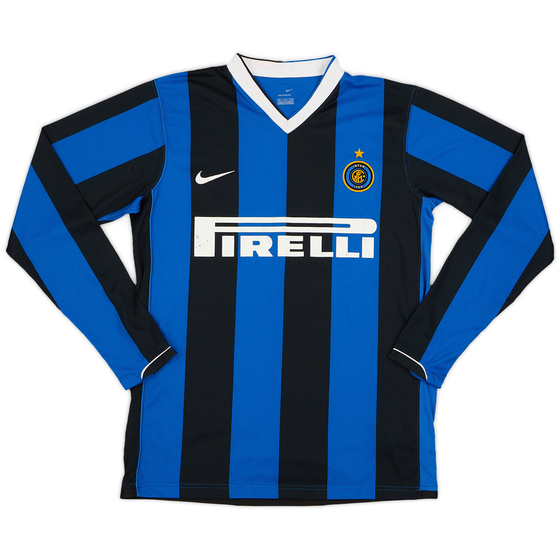2006-07 Inter Milan L/S Shirt - 7/10 - (M)