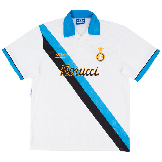 1993-94 Inter Milan Away Shirt - 9/10 - (XL)