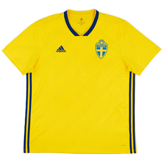 2018-20 Sweden Home Shirt - 5/10 - (XL)