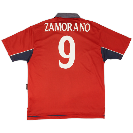 2000-01 Chile Home Shirt Zamorano #9 - 7/10 - (XL)