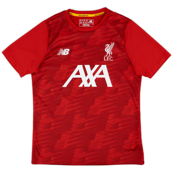 2019-20 Liverpool New Balance Training Shirt - 9/10 - (XL.Boys)