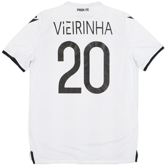 2019-20 PAOK Home Shirt Vieirinha #20 - 6/10 - (XL)