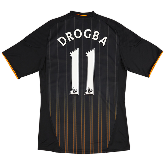 2010-11 Chelsea Away Shirt Drogba #11 (XL)