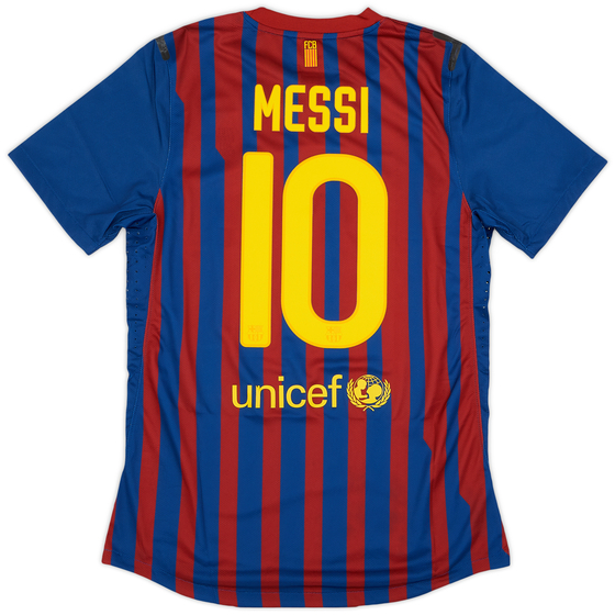 2011-12 Barcelona Home Player Issue Shirt Messi #10 - 9/10 - (S)