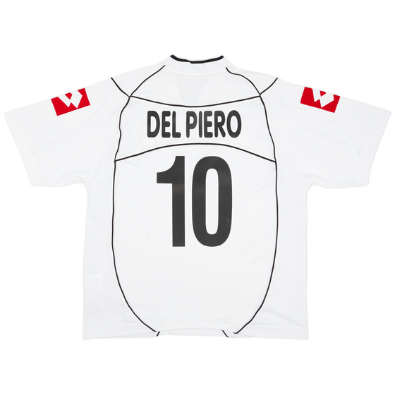 2002-03 Juventus Away Shirt Del Piero #10 - 8/10 - (XL)