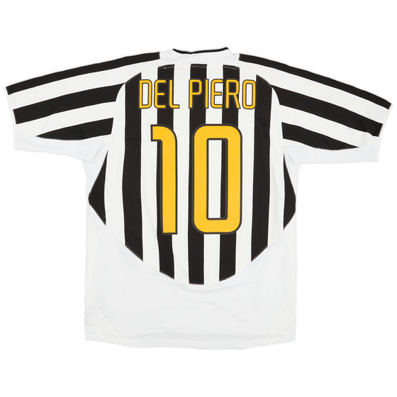 2003-04 Juventus Home Shirt Del Piero #10 - 6/10 - (M)