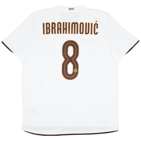 2008-09 Inter Milan Away Shirt Ibrahimović #8 - 9/10 - (XL)