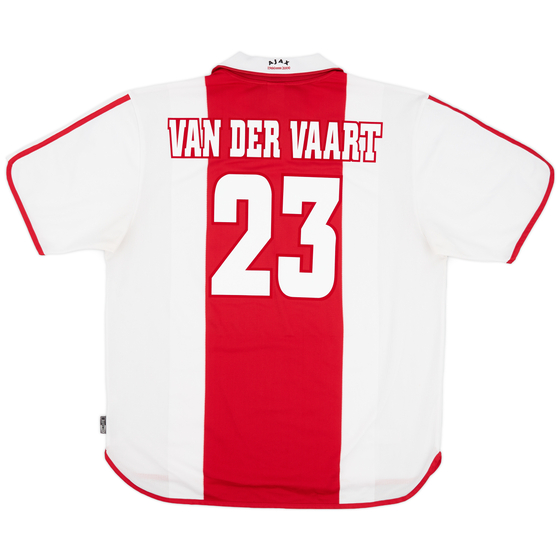 2000-01 Ajax Centenary Home Shirt Van Der Vaart #23 - 8/10 - (XXL)