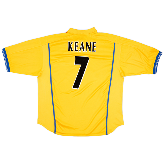 2000-02 Leeds United Away Shirt Keane #7 - 8/10 - (XXL)