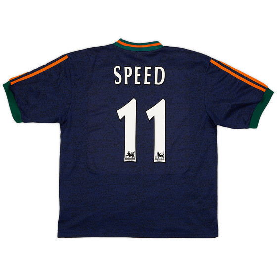 1997-98 Newcastle Away Shirt Speed #11 - 9/10 - (XL)