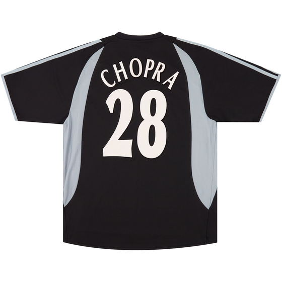 2003-04 Newcastle Match Issue UEFA Cup Away Shirt Chopra #28