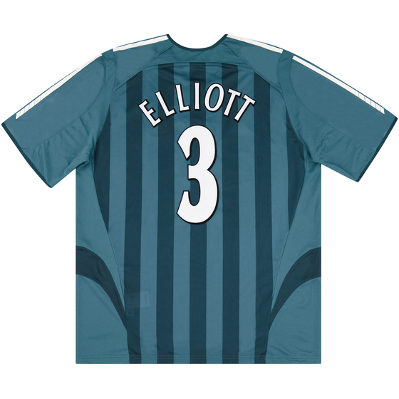 2005-06 Newcastle Match Issue Away Shirt Elliott #3