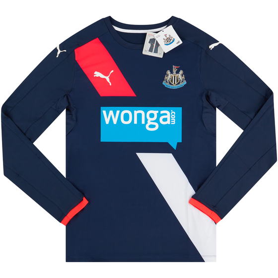 2015-16 Newcastle Player Issue ACTV Fit Third L/S Shirt