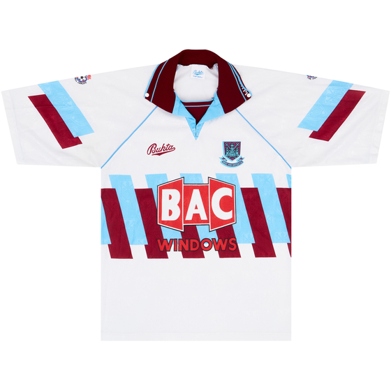1991-92 West Ham Third Shirt - 9/10 - (S)