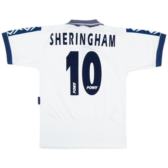 1995-97 Tottenham Home Shirt Sheringham #10 - 8/10 - (S)