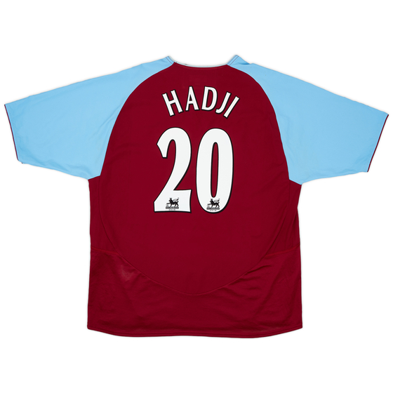 2003-04 Aston Villa Home Shirt Hadji #20 - 8/10 - (XL)