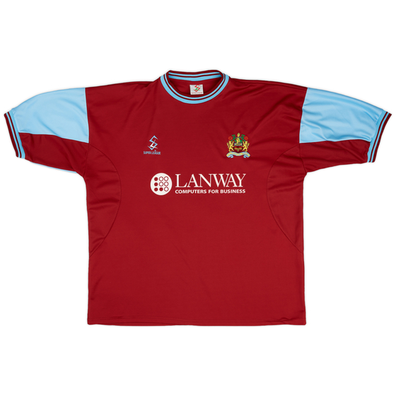 2001-02 Burnley Home Shirt - 10/10 - (XL)