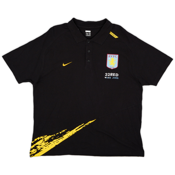 2007-08 Aston Villa Nike Polo Shirt - 9/10 - (XL)