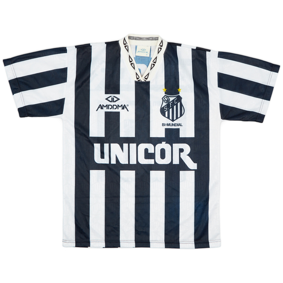 1995 Santos Away Shirt #10 - 8/10 - (M)