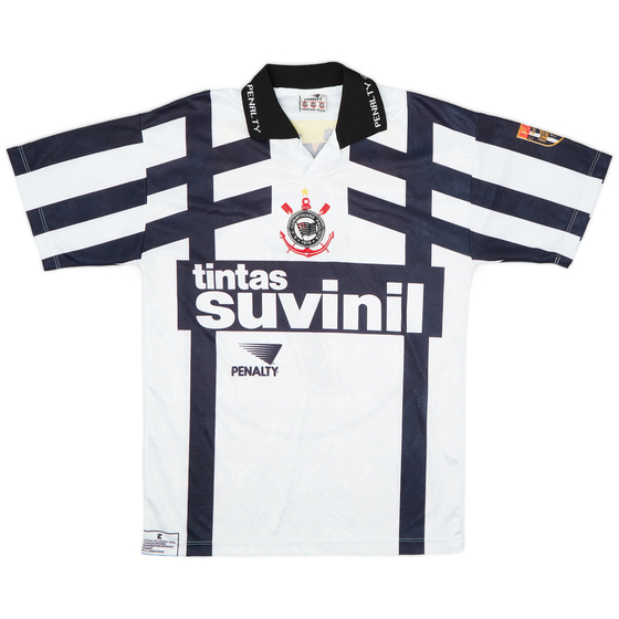 1995 Corinthians Cup Home Shirt #7 - 8/10 - (M)