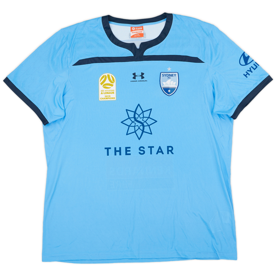 2019-21 Sydney FC Home Shirt - 10/10 - (3XL)