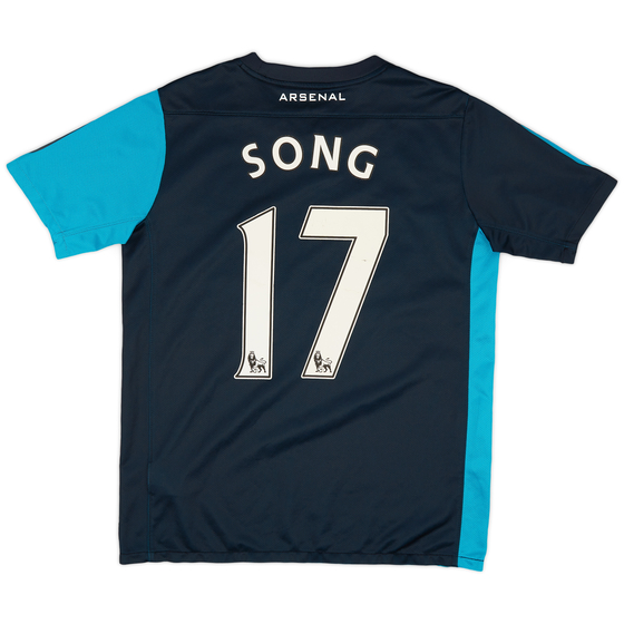 2011-12 Arsenal Away Shirt Song #17 - 6/10 - (XL.Boys)