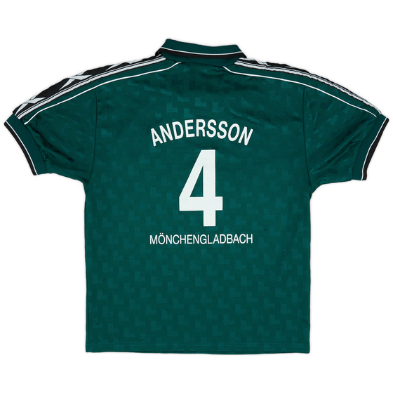 1998-99 Borussia Monchengladbach Away Shirt Andersson #4 - 8/10 - (S.Boys)