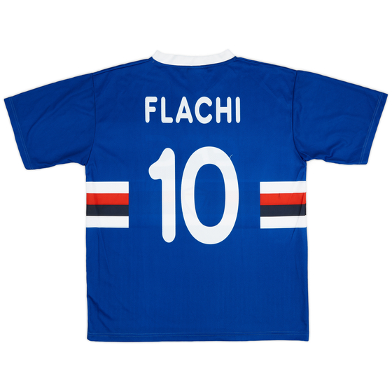 2002-03 Sampdoria Basic Home Shirt Flachi #10 - 8/10 - (XL)