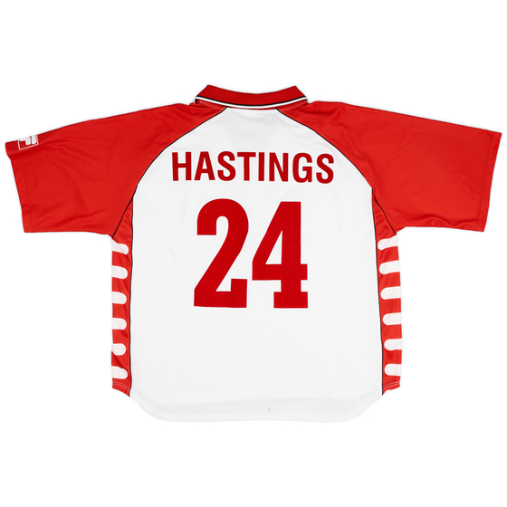 2000-01 Grazer AK Away Shirt Hastings #24 - 9/10 - (XL)