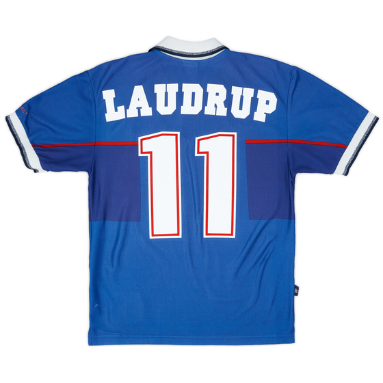 1997-99 Rangers Home Shirt Laudrup #11 - 7/10 - (S)