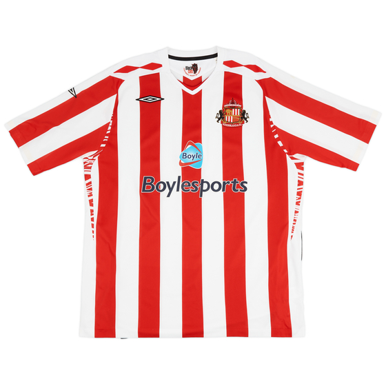 2007-08 Sunderland Home Shirt - 9/10 - (XXL)
