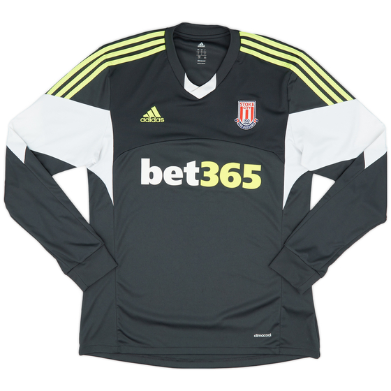 2013-14 Stoke City '150 Years' Away L/S Shirt - 8/10 - (L)
