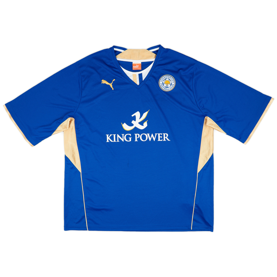 2013-14 Leicester Home Shirt - 7/10 - (3XL)
