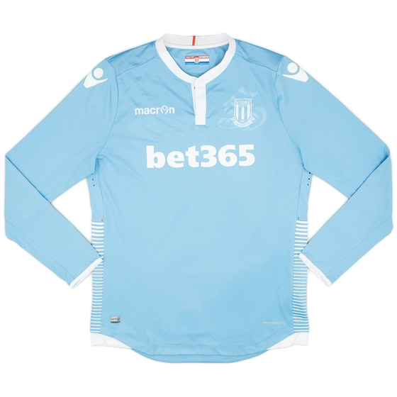 2016-17 Stoke City Away L/S Shirt - 8/10 - (XXL)