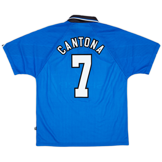 1996-98 Manchester United Third Shirt Cantona #7 - 9/10 - (L)