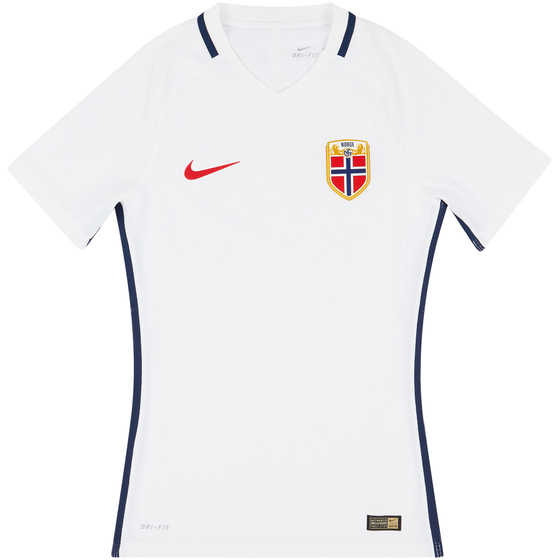 2016-18 Norway Player Issue Away Shirt - 8/10 - (S)
