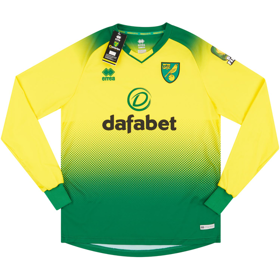 2019-20 Norwich Home L/S Shirt