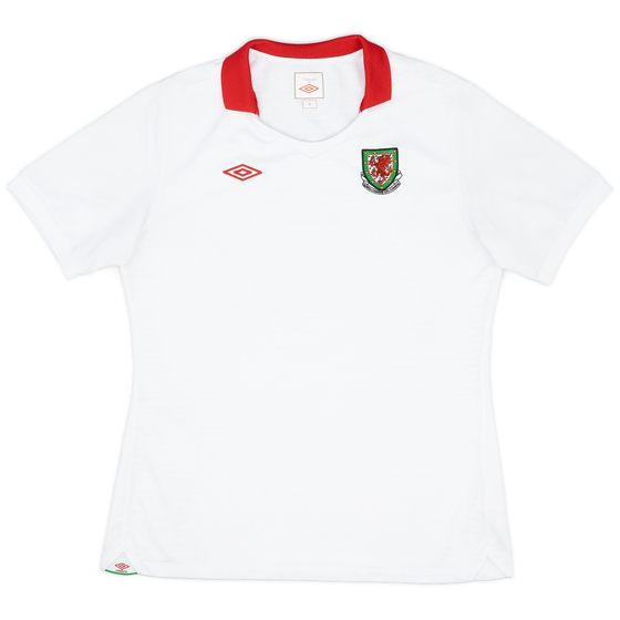 2010-11 Wales Away Shirt - 9/10 - (Women's L)