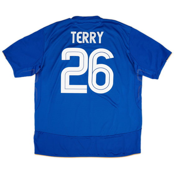 2005-06 Chelsea Centenary Home Shirt Terry #26  - 9/10 - (XXL)