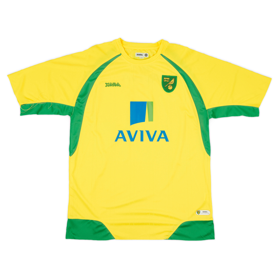 2010-11 Norwich Home Shirt - 9/10 - (L)