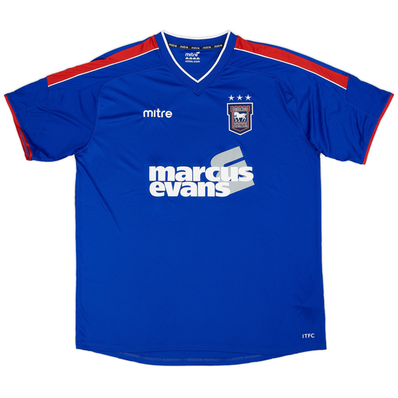 2012-13 Ipswich Home Shirt - 9/10 - (XXL)