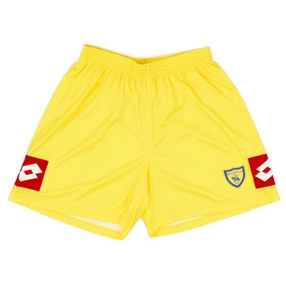 2008-09 Chievo Verona Home Shorts - 9/10 - (L)