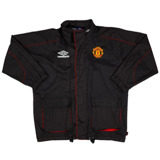 1998-99 Manchester United Umbro Rain Jacket - 8/10 - (M)