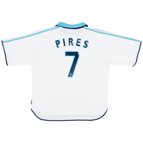 1999-00 Olympique Marseille Home Shirt Pires #7 - 7/10 - (XL)