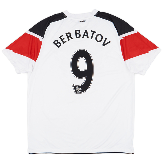 2010-12 Manchester United Away Shirt Berbatov #9 - 6/10 - (L)